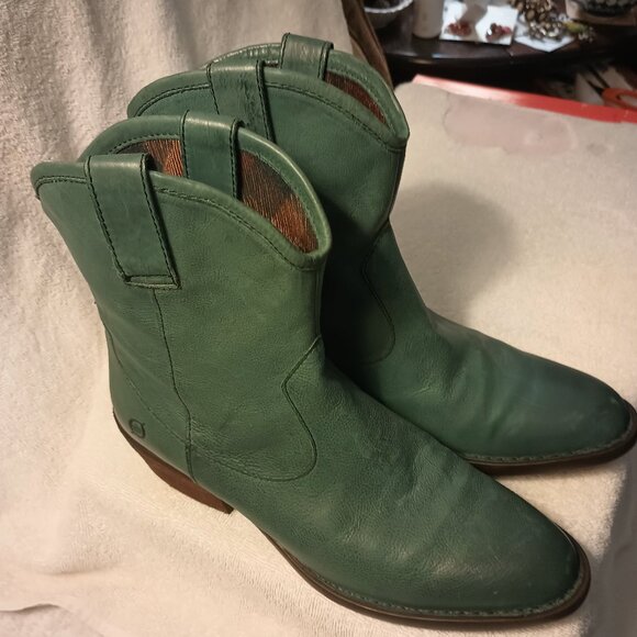 BORN Wyad leather Western Cowboy boots. - Picture 1 of 5